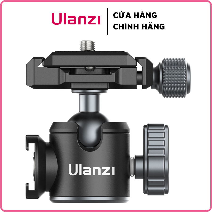 Ulanzi U-80L - Đầu Ballhead Xoay 360° Gắn Máy Ảnh | Hàng Chính Hãng