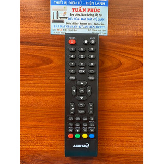 Remote asanzo, điều khiển tivi asanzo