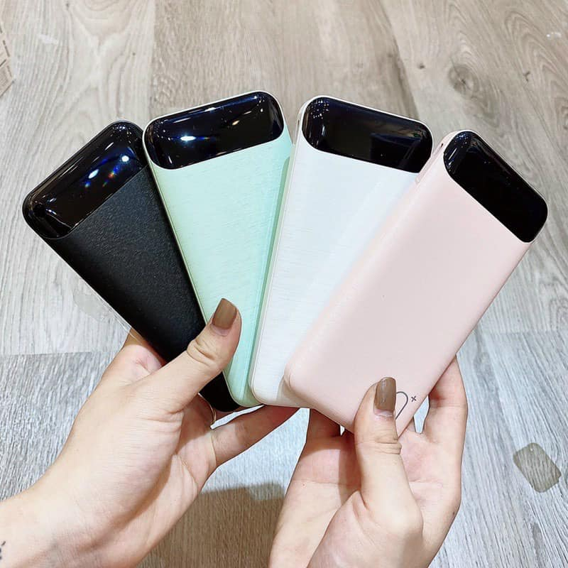 Sạc Dự Phòng 20000mah Tích Hợp Đèn Led Hiển Thị PIn