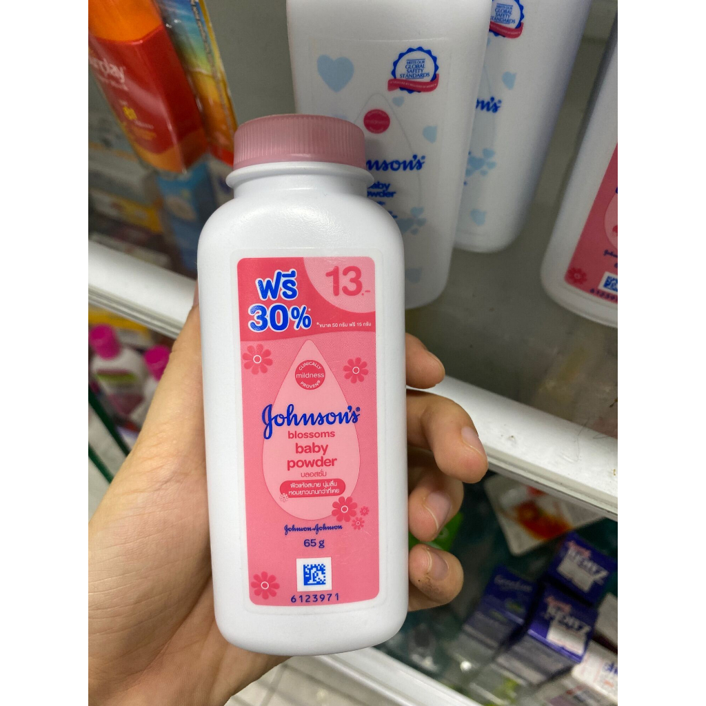 Combo 2 Chai Phấn Rôm Johnson's Baby Powder Thái Lan 65g - Tongkhohuyhoang168