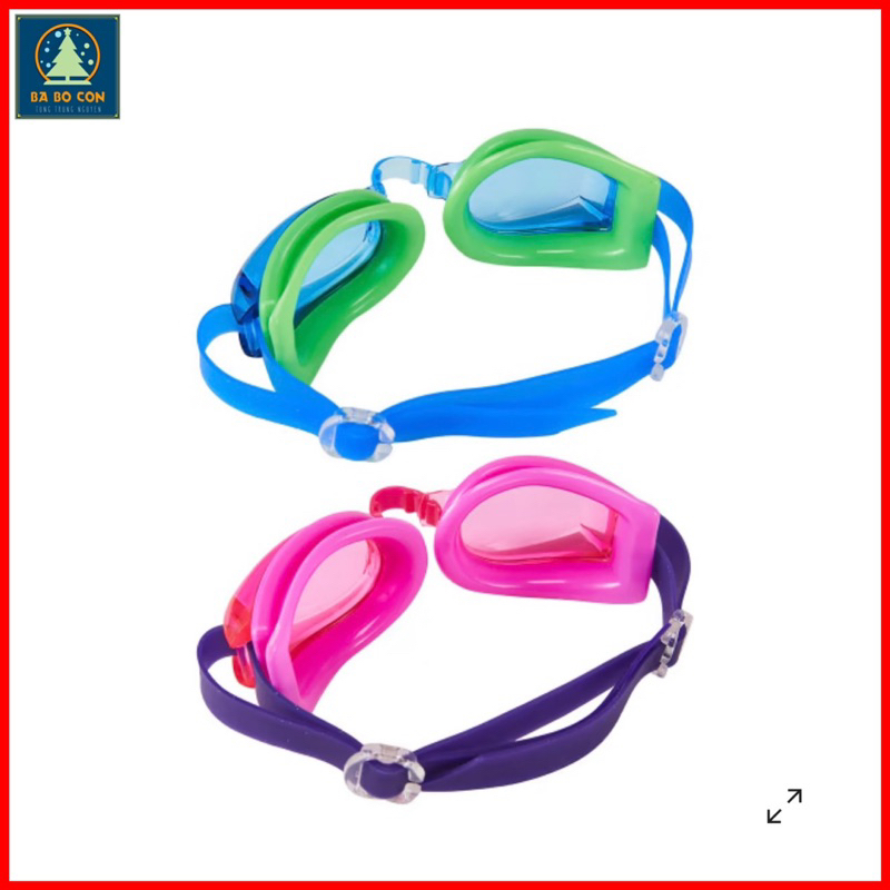 [ CHÍNH HÃNG ] Kính bơi trẻ em Anko size 3-6 tuổi, điều chỉnh được cầu kính và dây kính, chống tia UV 100%