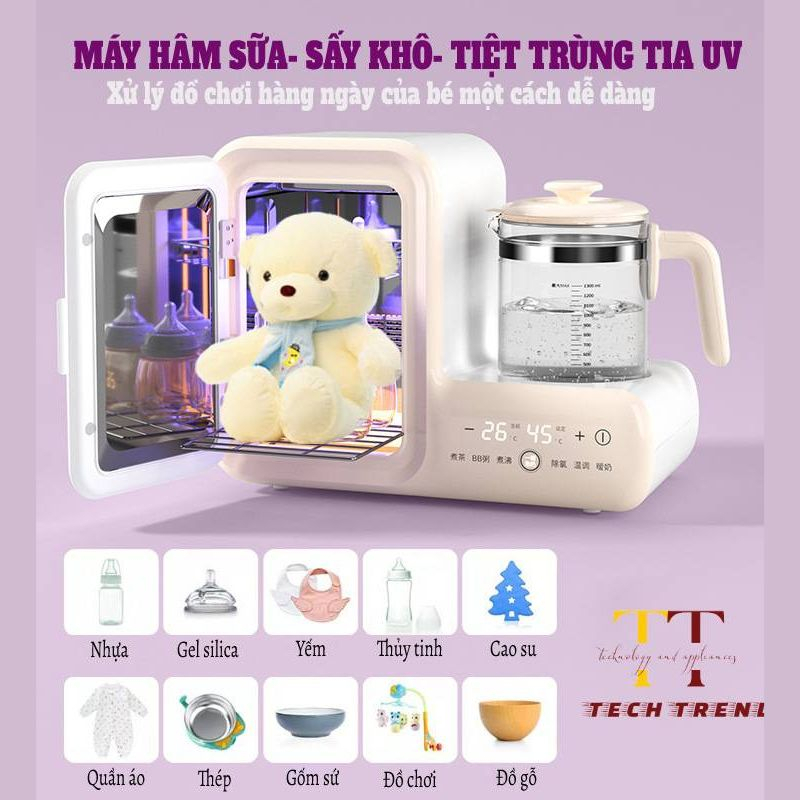 Máy tiệt trùng bình sữa bằng tia UV