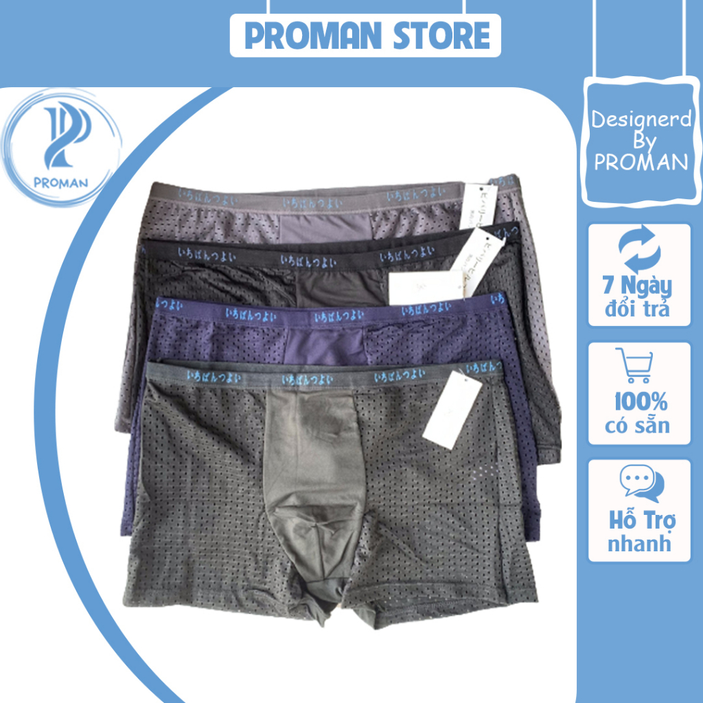 Quần Sịp Nam MUJI - Quần Sịp Proman Store Chất Lượng Cao Thiết Kế Thoải Mái An Toàn Cho Người Sử Dụng Dễ Dàng