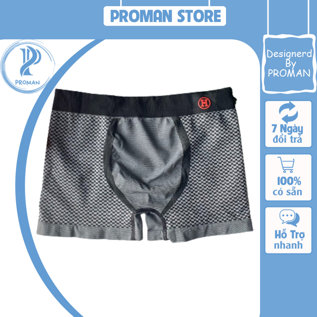 Quần Sịp Nam HM - Quần Sịp Proman Store Siêu Co Giãn 4 Chiều Thấm Hút Mồ Hôi Thoải Mái Dễ Chịu Cho Người Mặc