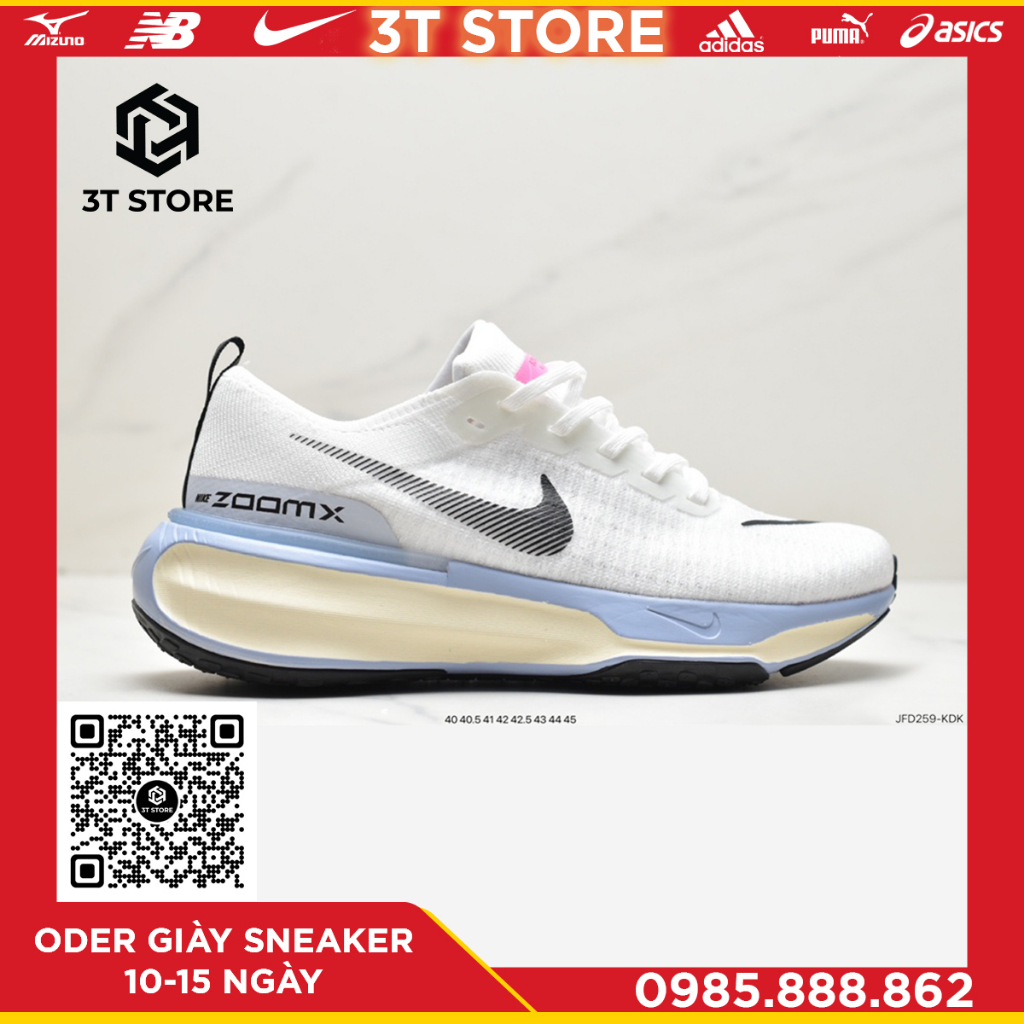 GIÀY SNEAKER MÃ SẢN PHẨM: DR2615-100_Nike ZoomX Invincible Run Flyknit 3 _FULL BOX_FREE SHIP TOÀN QUỐC