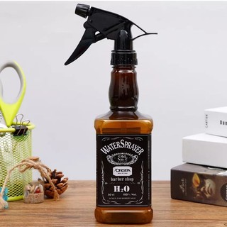 Bình Xịt Nước Barber, Bình Xịt Nước Hình Chai Rượu Dung Tích 500ml.(Ảnh thật)