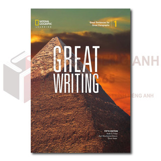 [ Luyện Viết ] Great Writing full - 5th Edition - Grammar for Great Writing A,B,C - tặng MP3 - Answer Key