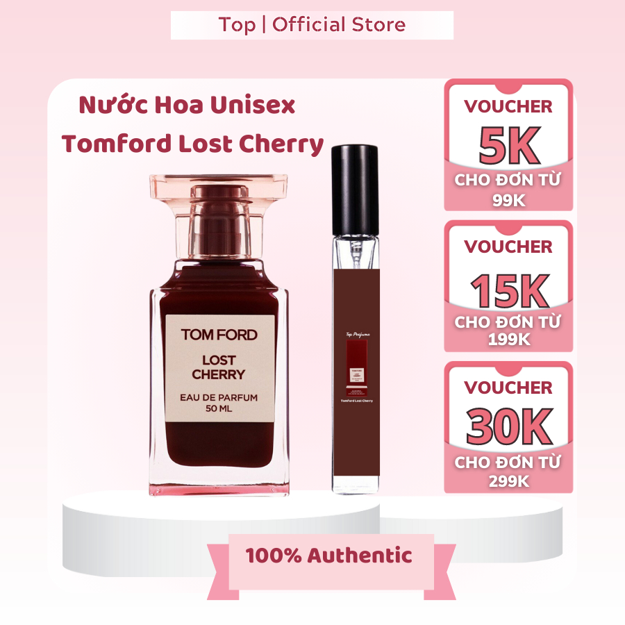 Nước hoa nữ Tom Ford Lost Cherry EDP chiết 10ml Nước hoa chiết TF Lost Cherry thơm lâu quyến rũ