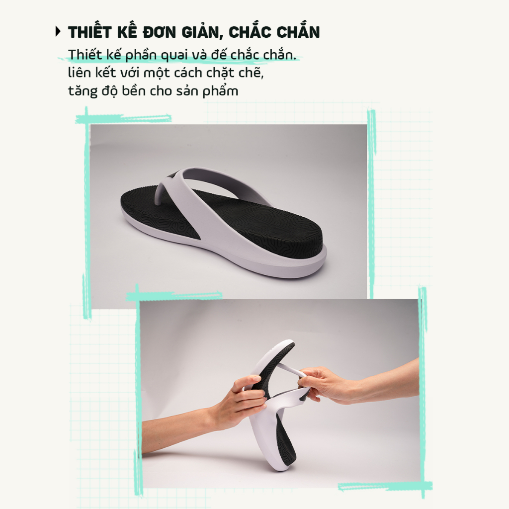 Dép xỏ ngón PEAK Taichi Slipper ET22107L