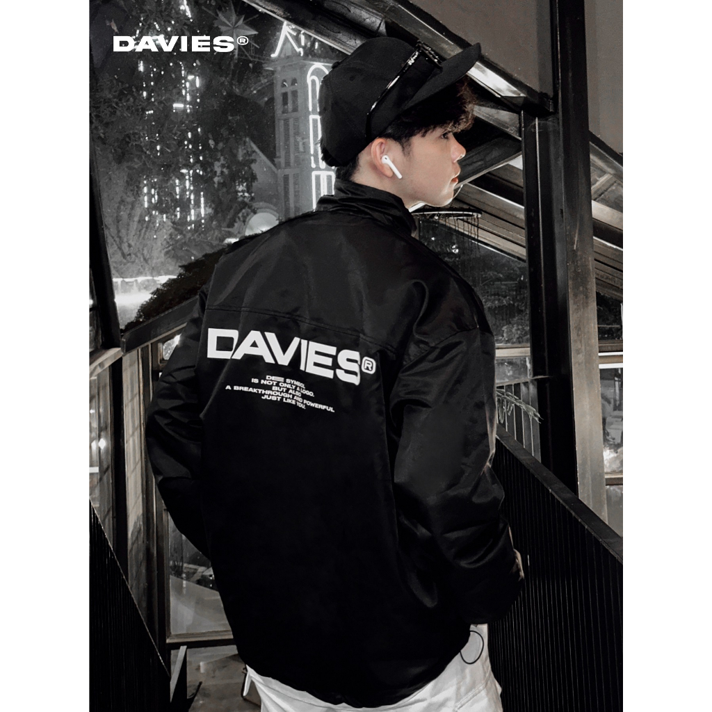 Áo khoác dù hai lớp form rộng nam nữ DAVIES nhiều màu Basic SS22 Jacket local brand |D28-AK2