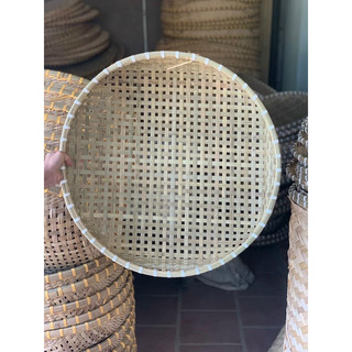 Mẹt sàng lỗ thưa đan cật mây tre