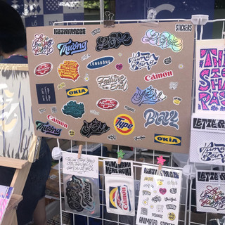 [TVHieplettering] Fun Brands - Stickers