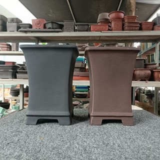 Chậu Ống Vuông - Chậu Bonsai Trung - Chậu Bonsai Mini