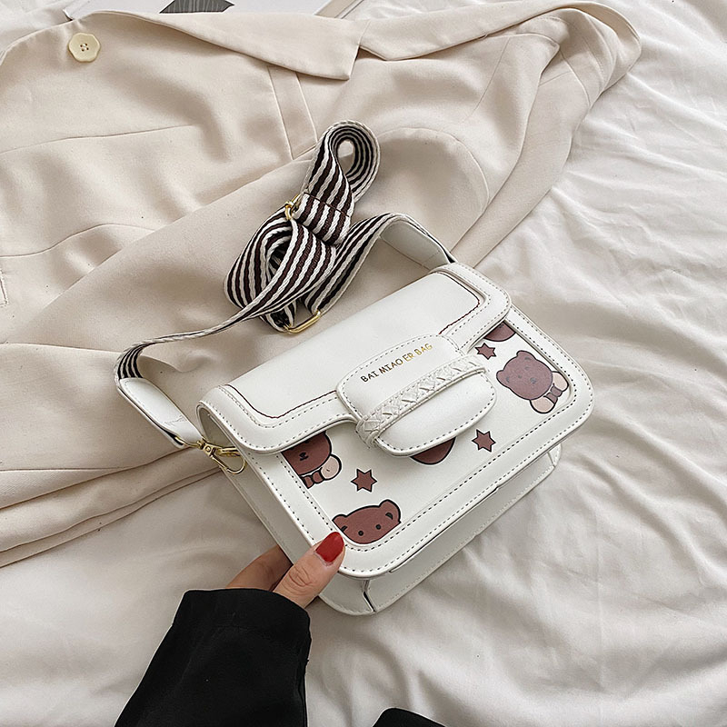 [TẶNG DÂY BUỘC TÓC] Túi xách nữ họa tiết gấu xinh làm quà tặng sang trọng da trơn phong cách hàn quốc 544