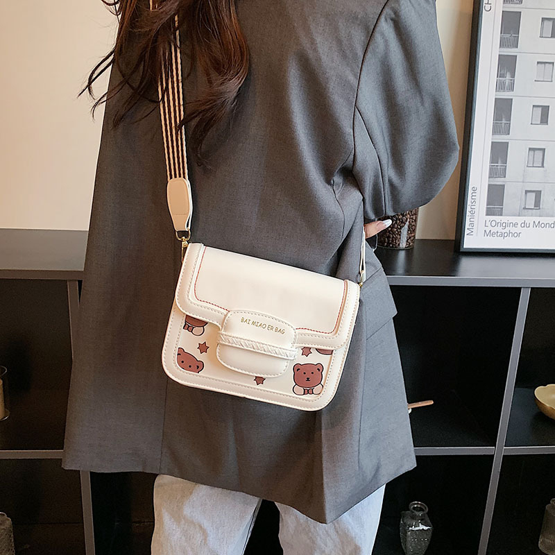 [TẶNG DÂY BUỘC TÓC] Túi xách nữ họa tiết gấu xinh làm quà tặng sang trọng da trơn phong cách hàn quốc 544