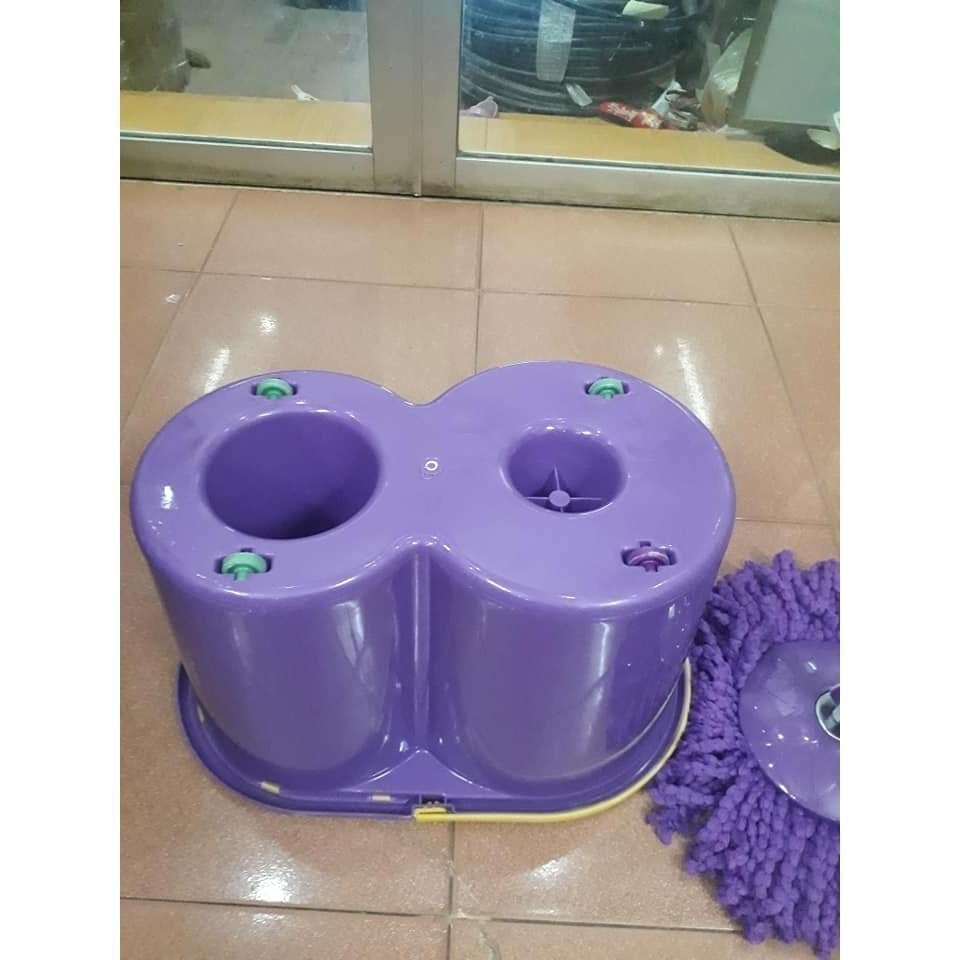 THÙNG LAU NHÀ 360 ĐỘ TRÒN HƯNG HUÊ KHÔNG KÈM CÂY LAU.