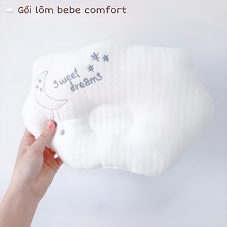 Gối chống méo bẹt đầu cho bé sơ sinh bebe comfort/hudson baby