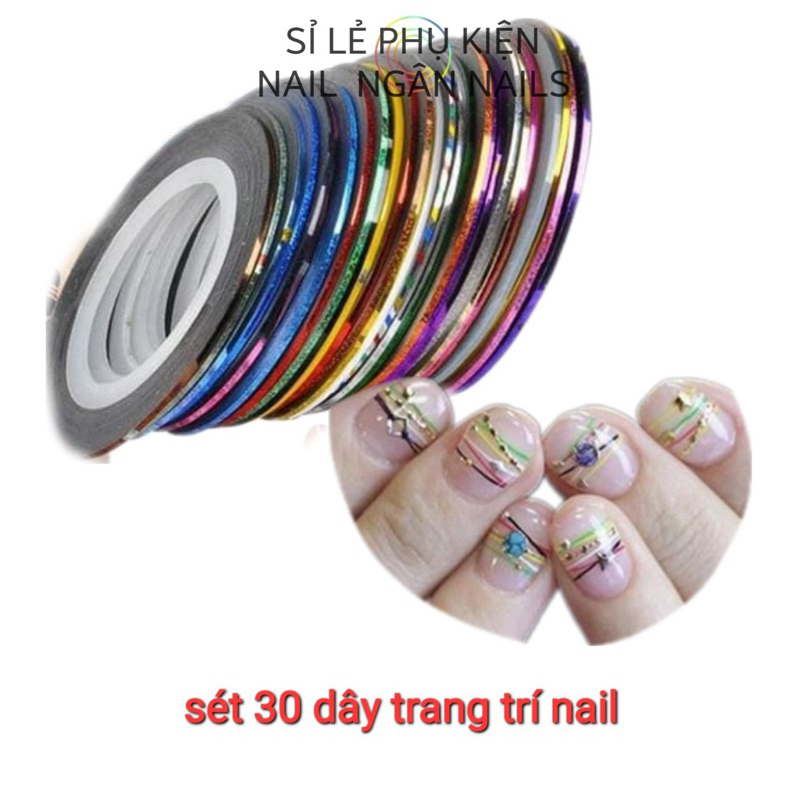 dây trang trí móng ( 30 cuộn-1mm)