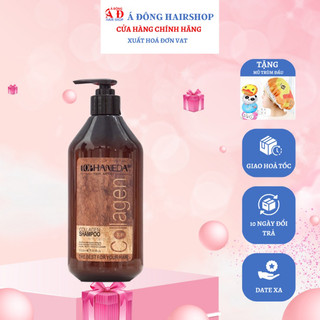[+Tặng mũ trùm] Dầu gội siêu mượt Top Haneda Collagen cho tóc khô hư tổn 500ml