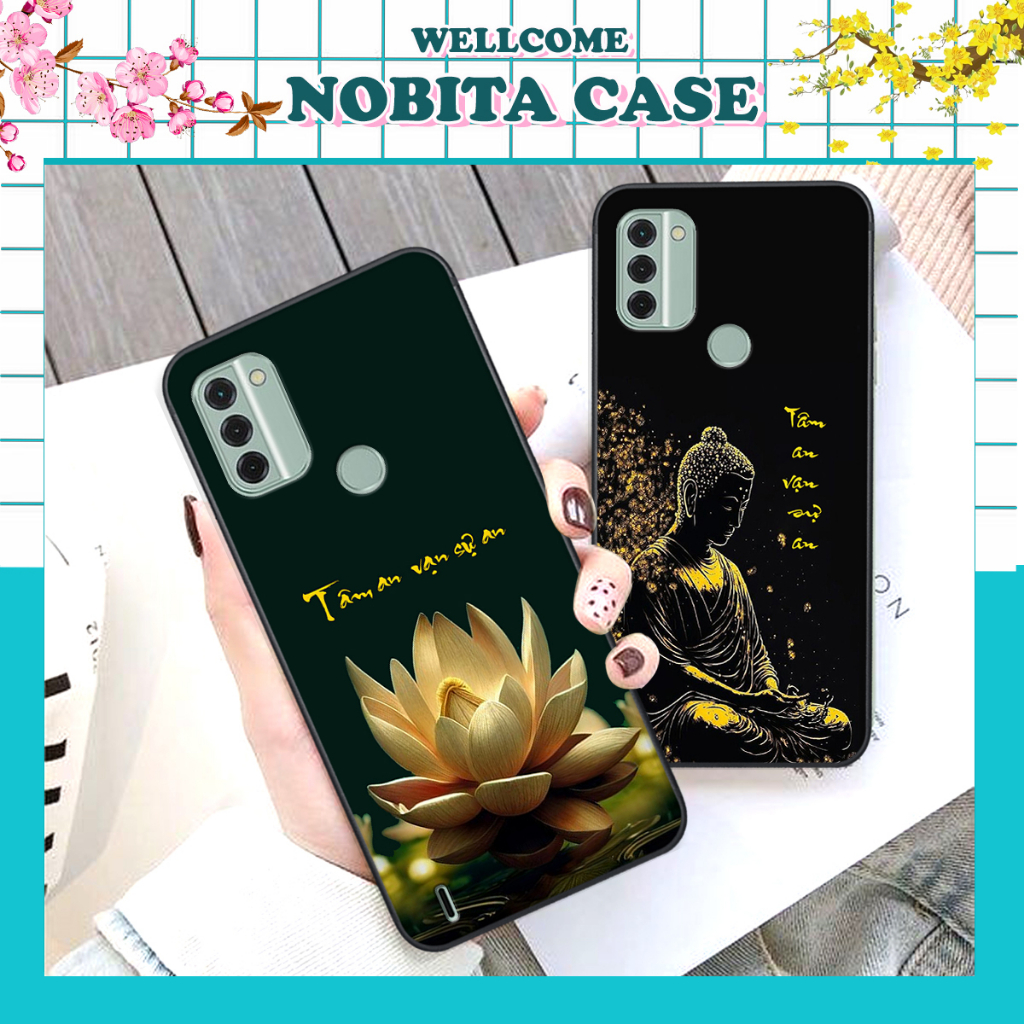 Ốp NOKIA C31 mẫu thư pháp PHÚC- NHẪN-BÌNH AN