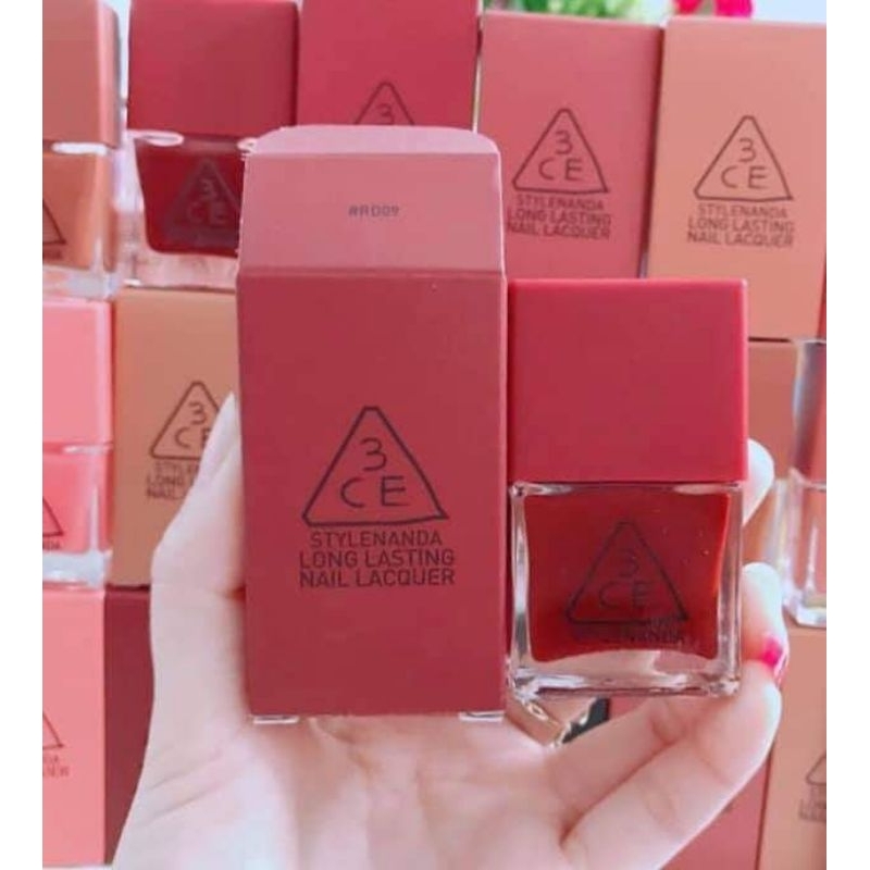 Sơn Móng Tay 3CE Red Recipe Long Lasting Nail Lacquer