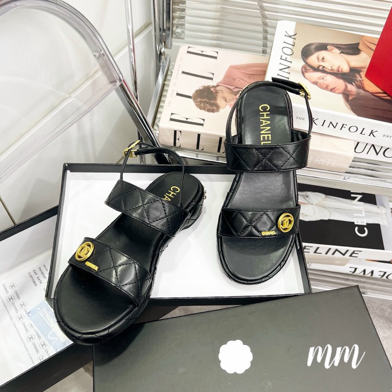 Sandal Cha.neo 2 Quai Đế Bệt Hàng Đẹp Fullbox - CERIHOUSE