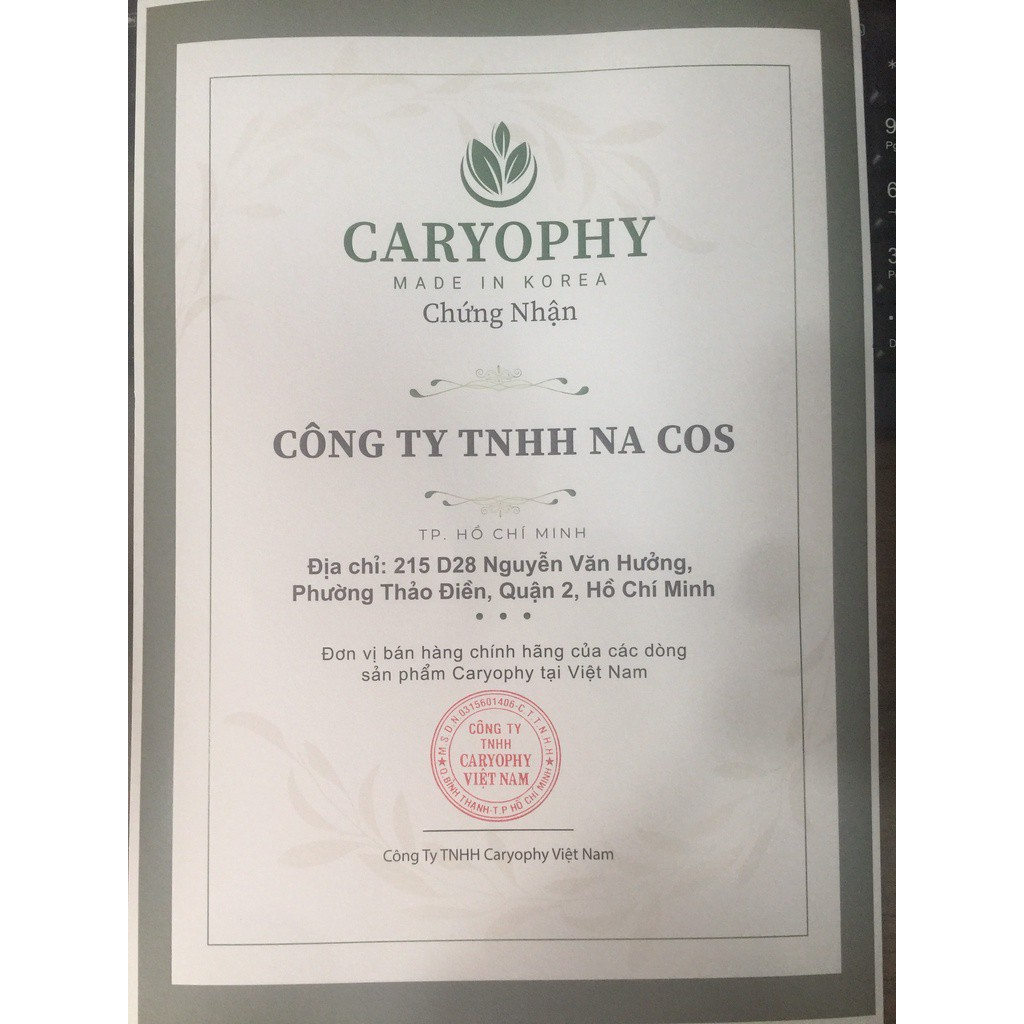 Kem Chống Nắng Thông Minh 3in1 Caryophy Smart Sunscreen Tone Up 50+ SPF50+/PA+++ 50ml