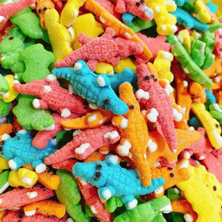 Kẹo dẻo trái cây cá sấu (có video)