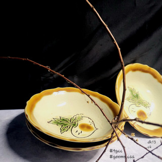 Chén gốm củ cải (nhiều mẫu) - gốm nhật