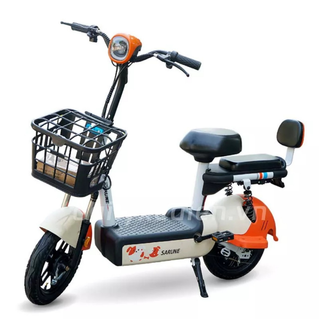 Xe Đạp Điện Nhập Khẩu Mini A3 Plus Động cơ 350W Sạc điện 6 - 8 giờ, Chạy 30 - 40km mỗi lần sạc