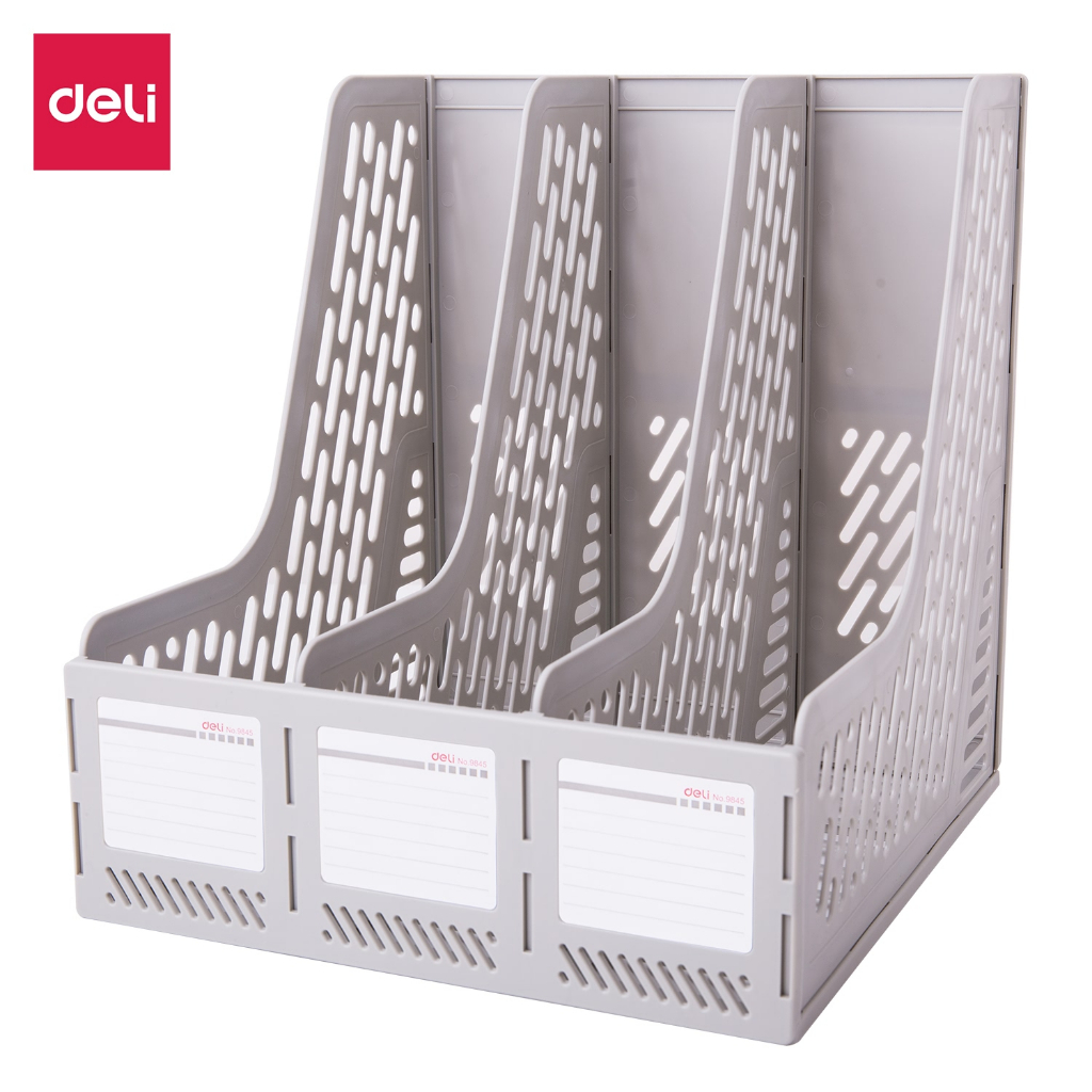 Giá đựng tài liệu 3 ngăn đứng DELI E9845