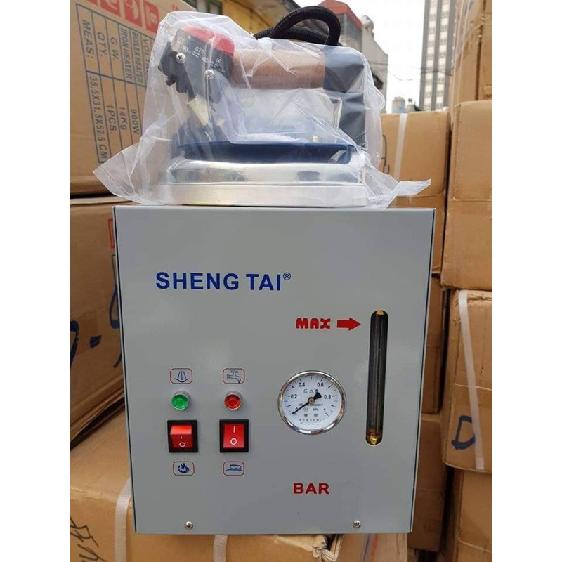 Nồi hơi mini + bàn là Shengtai , misuko chính hãng tặng tất là