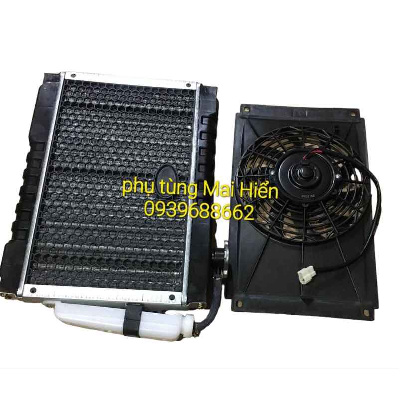 Két nước + quạt gió loại tốt dành cho xe ba gác - ba bánh - hoa lâm