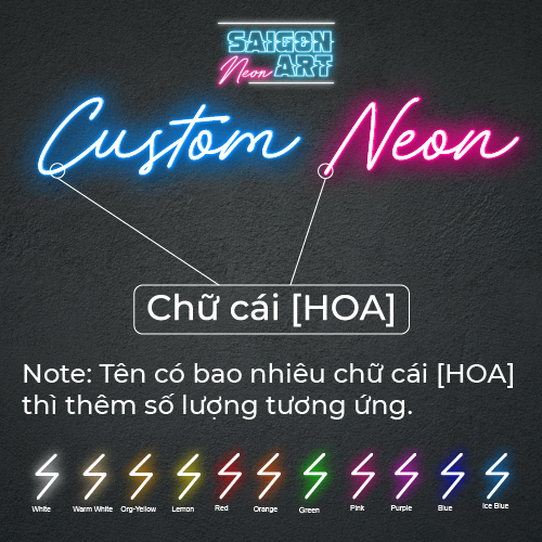 ĐÈN NEON LIVESTREAM | TRANG TRÍ THEO YÊU CẦU | ĐÈN LED NEON