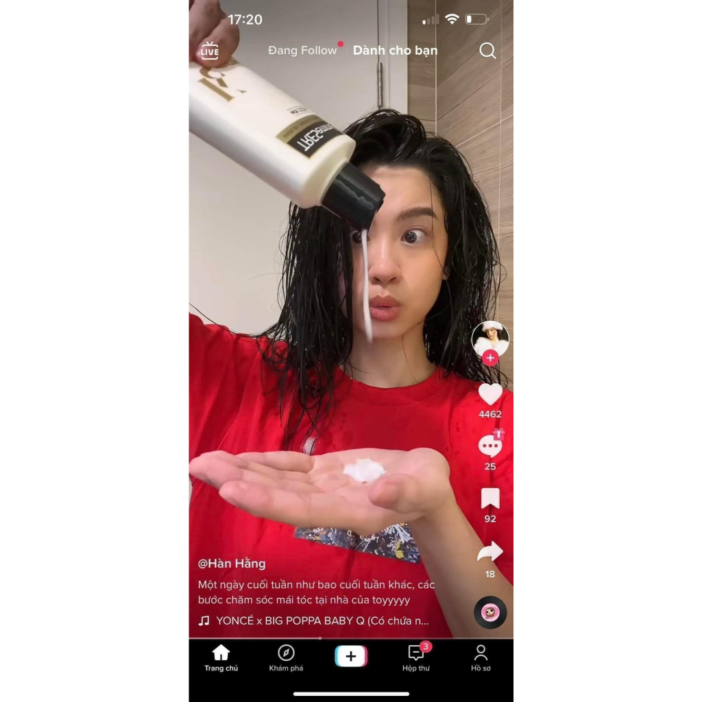 Combo Dầu Gội, Dầu Xả TRESEMME Keratin Smooth Dưỡng tóc khô xơ rối