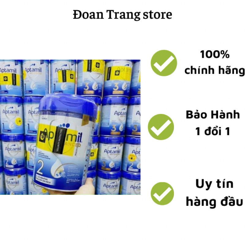Sữa  aptamin anh mẫu mới 1,2,3