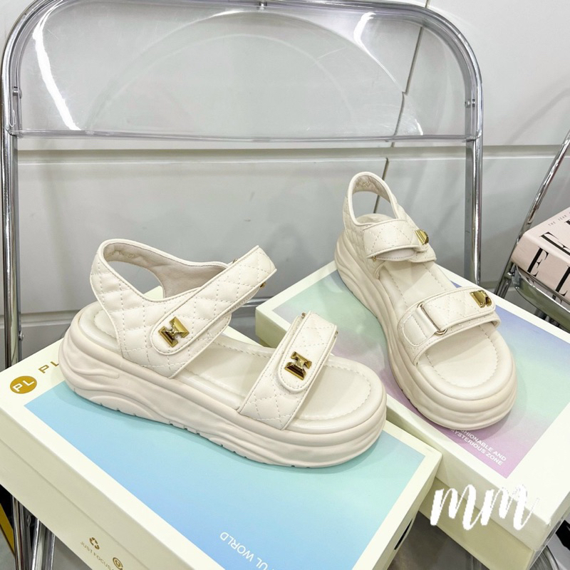 Sandal Da Mềm 2 Quai Hàng Qccc Cao Cấp Fullbox - CERIHOUSE