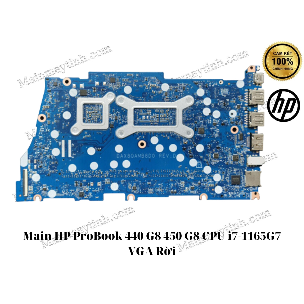 Main HP ProBook 440 G8 450 G8 CPU i7-1165G7 VGA Rời