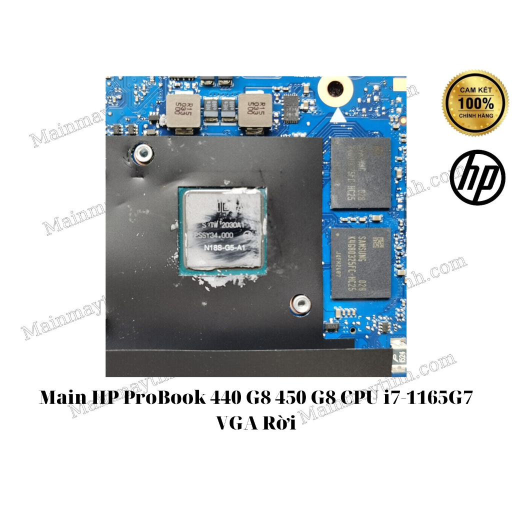 Main HP ProBook 440 G8 450 G8 CPU i7-1165G7 VGA Rời