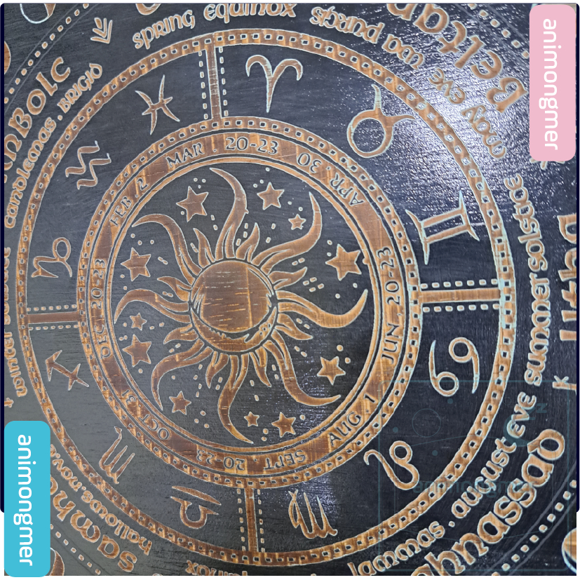 Bàn năng lượng dùng cho tiên tri, thiên văn, wicca