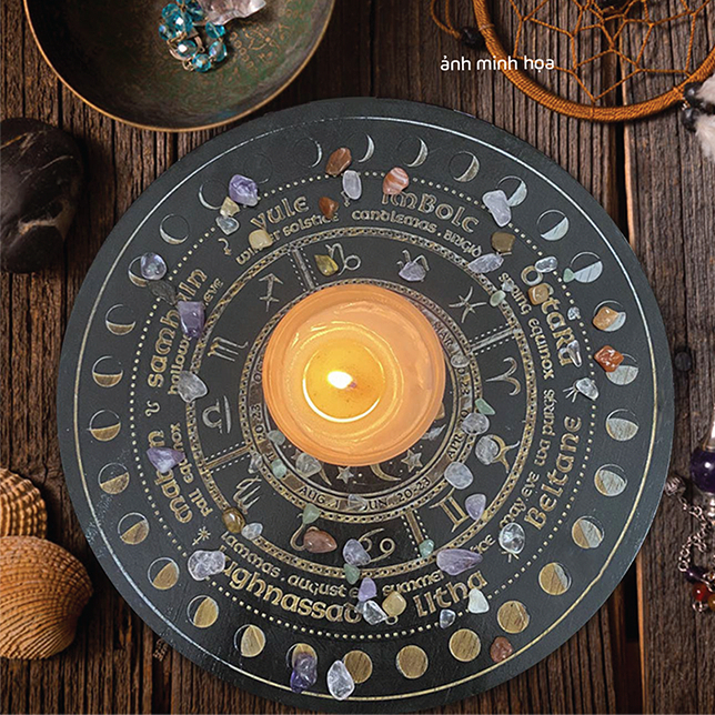 Bàn năng lượng dùng cho tiên tri, thiên văn, wicca