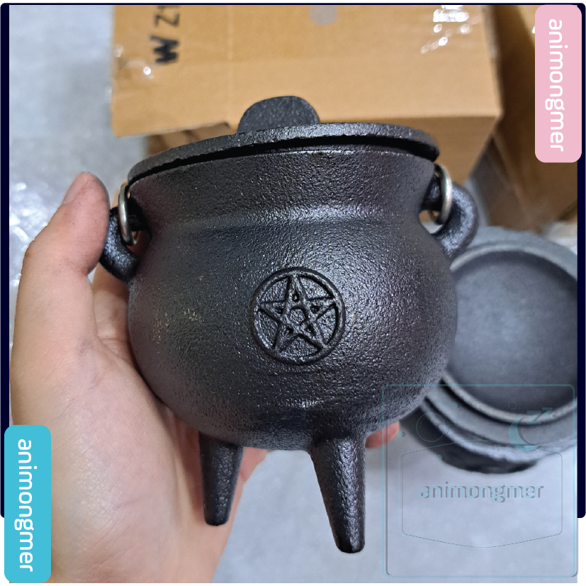 Vạc quai gang đúc