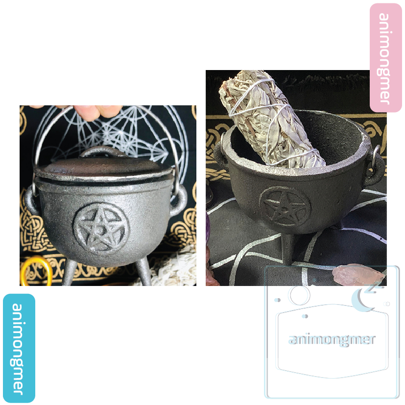 Vạc quai gang đúc