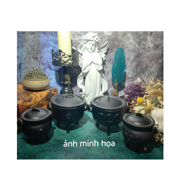 Vạc quai gang đúc