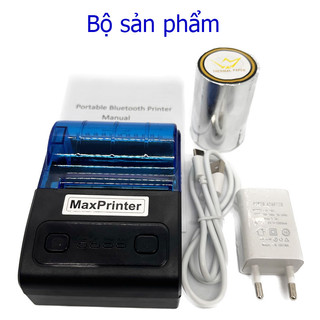 [Chính Hãng] Máy in hóa đơn mini bluetooth MaxPrinter - Máy in bill cầm tay Max Printer