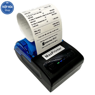 [Chính Hãng] Máy in hóa đơn mini bluetooth MaxPrinter - Máy in bill cầm tay Max Printer