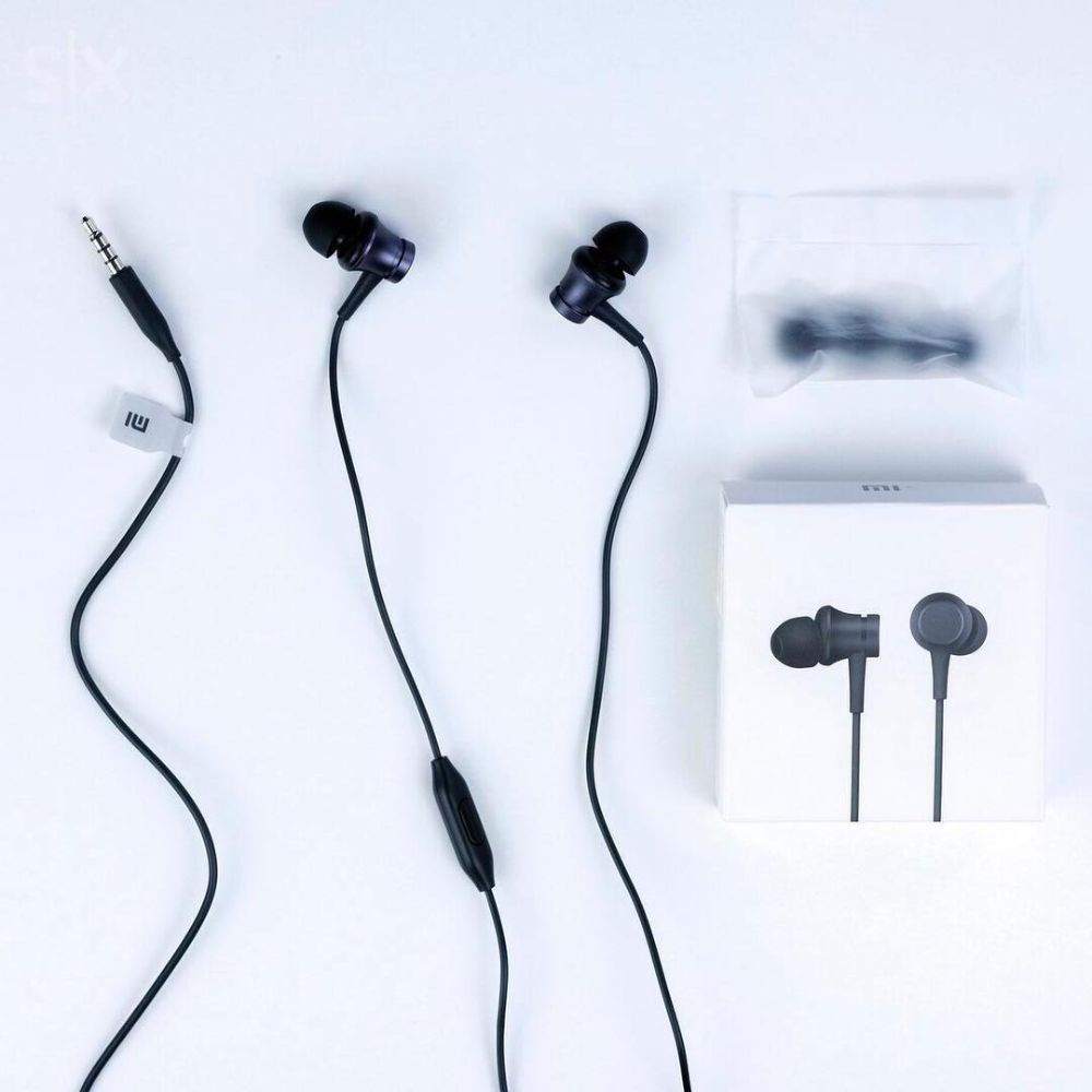 Tai nghe có dây nhét tai Xiaomi Mi In-Ear Headphones Basic Piston Earphone - Chống ồn bass cực mạnh