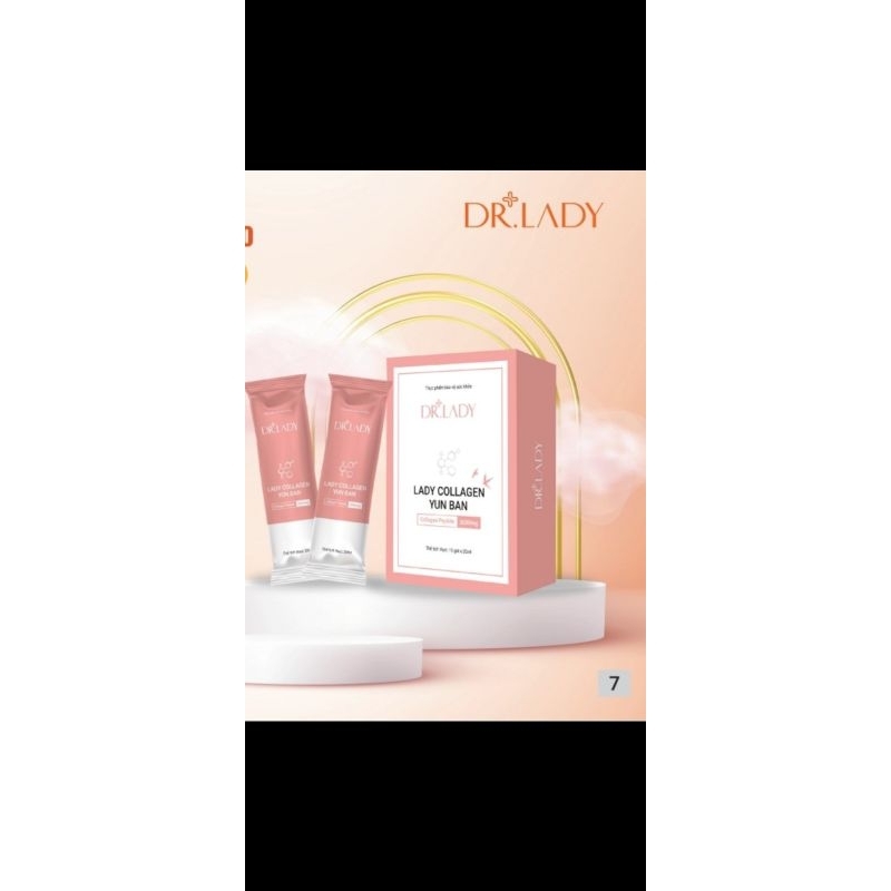 Nước Uống Collagen Yunban Yến Xào Lady , giảm nếp nhăn, tăng đàn hồi cho da, hỗ trợ sức khỏe 15 gói 20ml