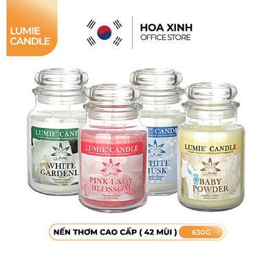 Nến Thơm Nhập Khẩu Cao Cấp Hàn Quốc LUMIE CANDLE size L 570g