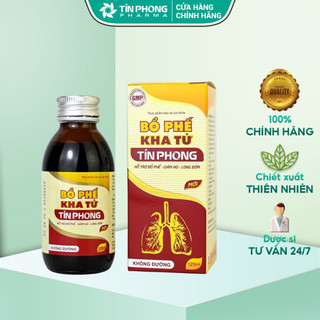 Bổ phế kha tử Tín Phong siro,viên ngậm